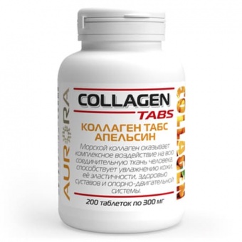 Коллаген табс Апельсин (Collagen Tabs)